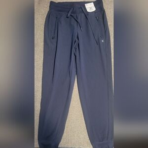 Xersion Black Jogger Pants with Drawstring